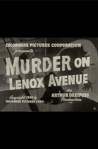 Murder On Lennox Ave.